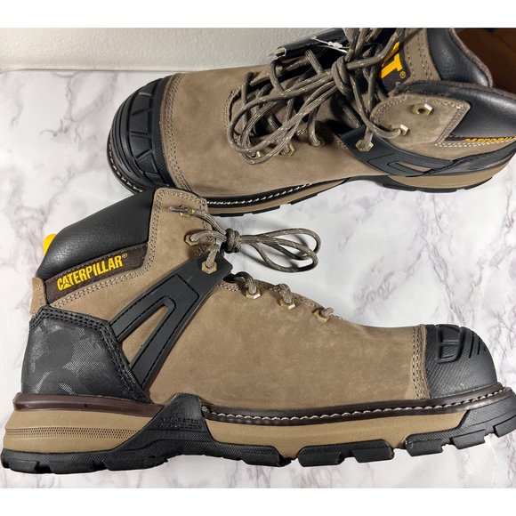 CAT Excavator Superlite Waterproof Carbon Composite Toe Work Boots main image 6